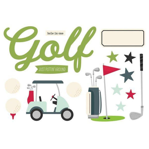 Golf - Simple Page Page Pieces