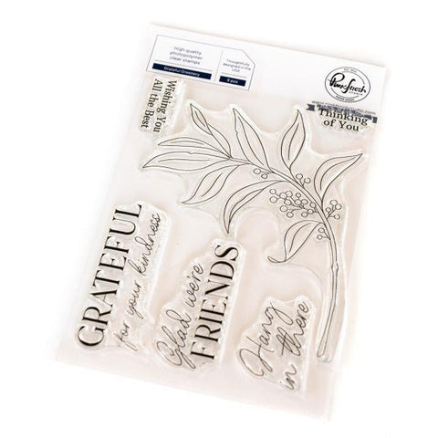 Grateful Greenery - Clear Stamps