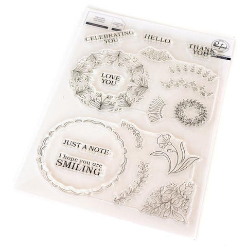 Floral Kaleidoscope - Clear Stamps