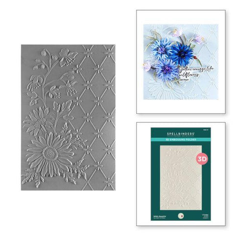 Through the Meadow - Wildly Beautiful  3D Embossing Folder