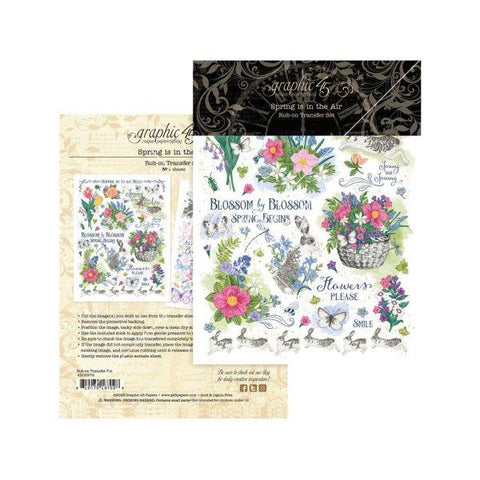 Spring is in the Air - Rub Ons