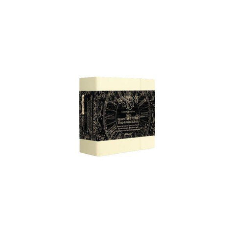 Square Tag & Pocket Wrap-Around Album - Ivory