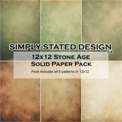 Stone Age - 12x12 Collection Pack - Solids