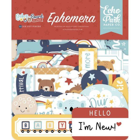 Baby on Board - Boy - Ephemera Icons