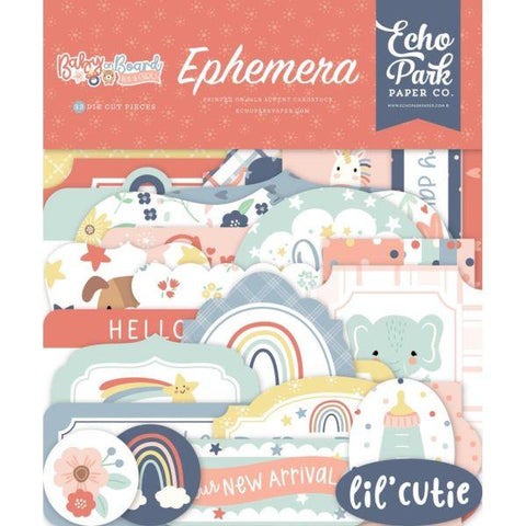 Baby on Board - Girl - Ephemera Icons