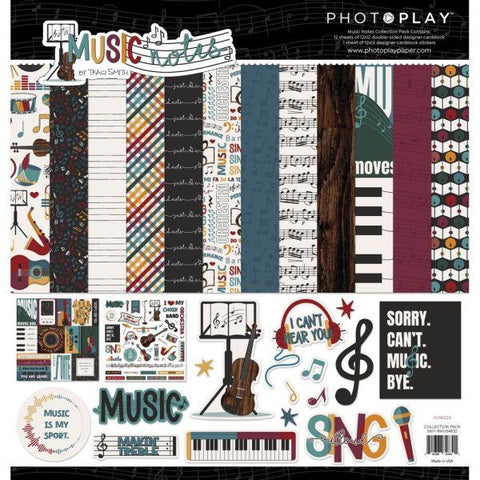 Music Notes - 12x12 Collection Pack
