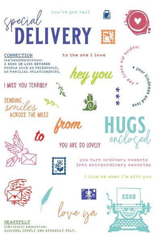 Collage Stamps - Snail Mail