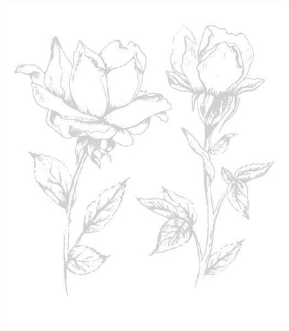Velvet Petals Impress-ion Press & Foil Plates