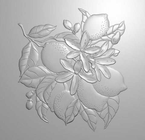 Fruit Tree 3D Embossing Folder