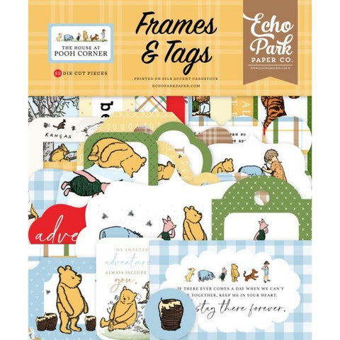 The House at Pooh Corner -Ephemera Frames and Tags