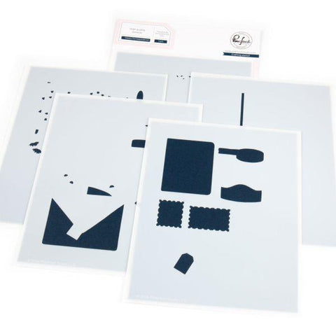 Classic Correspondence - Layering Stencils