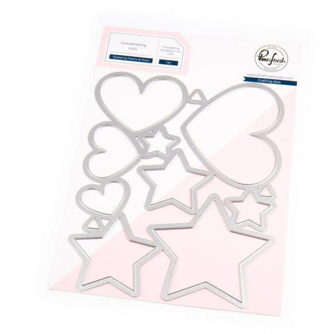 Radiating Hearts & Stars - Dies