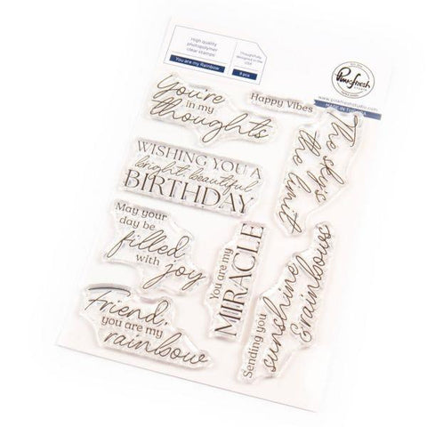 You Are My Rainbow - Clear Stamps