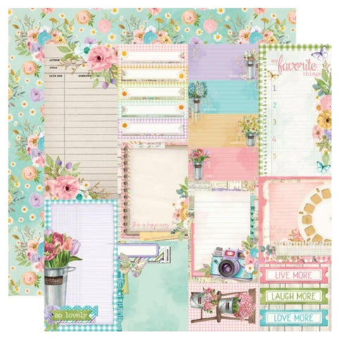 Simple Vintage Flower Shoppe - Journal Elements