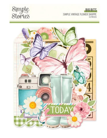 Simple Vintage Flower Shoppe - Big Bits
