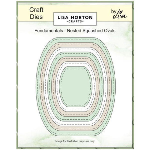 Fundamental Nested Squashed Ovals - Dies