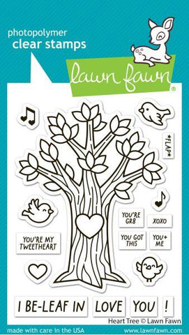 Heart Tree - Clear Stamps