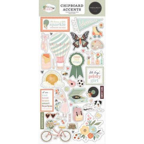 That's My Girl - Chipboard Accents