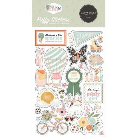 That's My Girl - Puffy Stickers