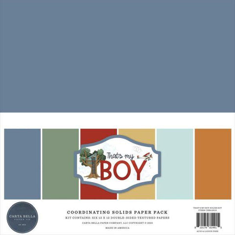 That's My Boy - 12x12 Collection Pack - Solids