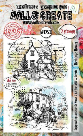 Heritage Homes - Clear Stamps
