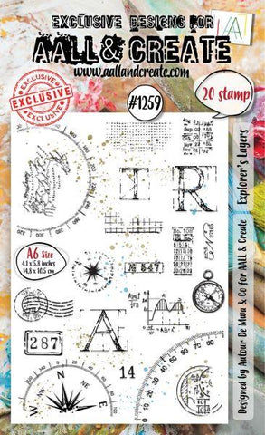 Explorer's Layers - Clear Stamps