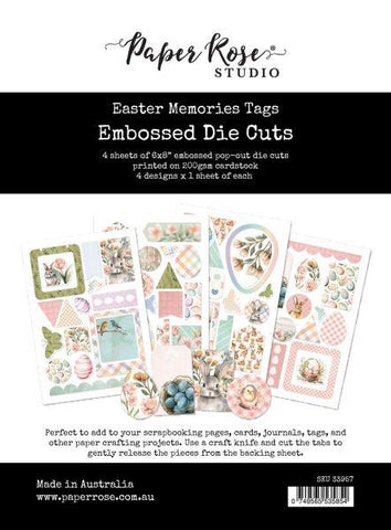 Easter Memories - Embossed Tag Die Cuts