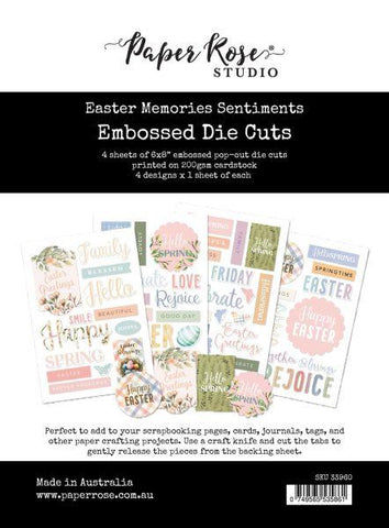 Easter Memories - Sentiment Die Cuts
