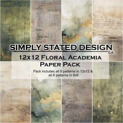 Floral Academia - 12x12 Collection Pack