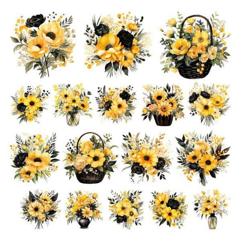 Sweet Like Sunshine - Ephemera - Floral