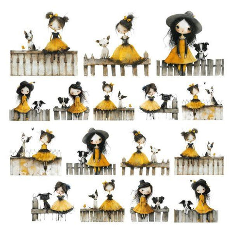 Sweet Like Sunshine - Ephemera - Characters