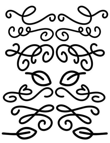 Sweet Like Sunshine - Ephemera - Flourishes