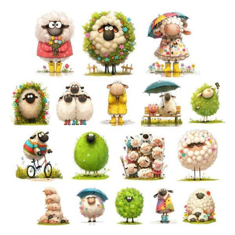 Cute Sheep - Ephemera