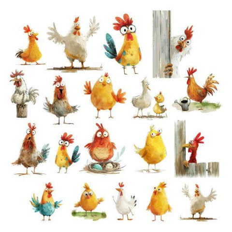 Cute Cluckers - Ephemera