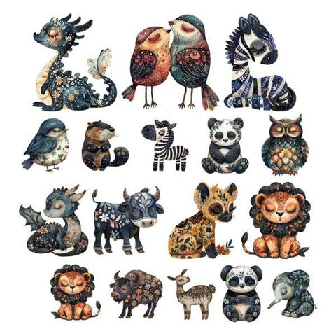 Whimsical Animals - Ephemera
