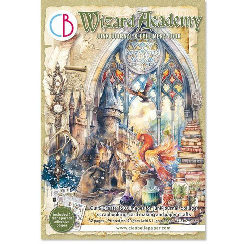 Wizard Academy Junk Journal & Ephemera Book