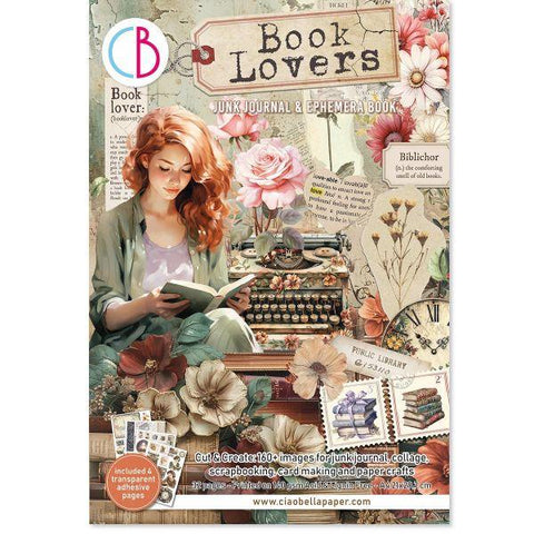 Book Lovers Junk Journal & Ephemera Book