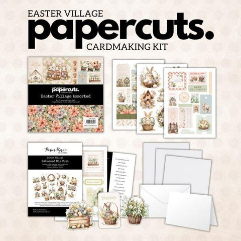 Easter Village - Papercuts Cardmaking Kit