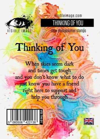 Thinking of You - Clear Stamps