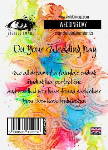 Wedding Day - Clear Stamps