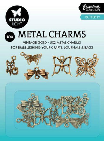 Butterfly - Metal Charms