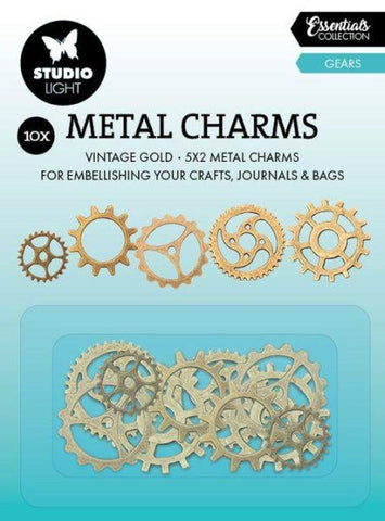 Gears - Metal Charms