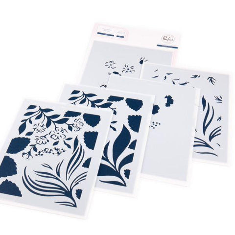 Foliage Flair -- Layering Stencils