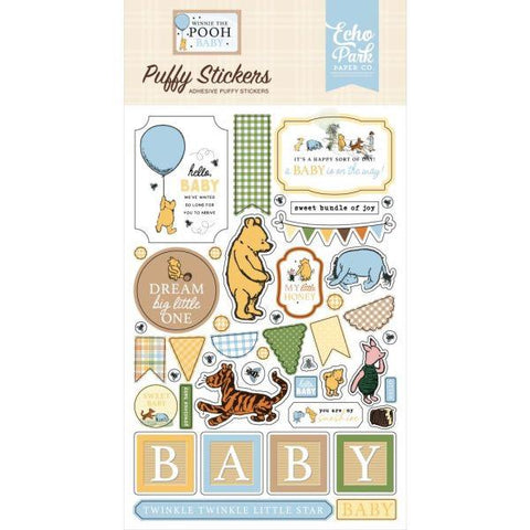 Winnie the Pooh Baby - Puffy Stickers