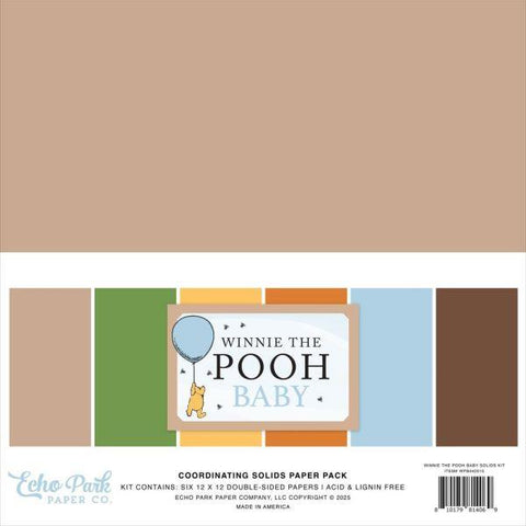 Winnie the Pooh Baby - 12x12 Collection Pack - Solids