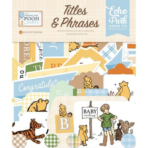 Winnie the Pooh Baby - Ephemera Titles & Phrases