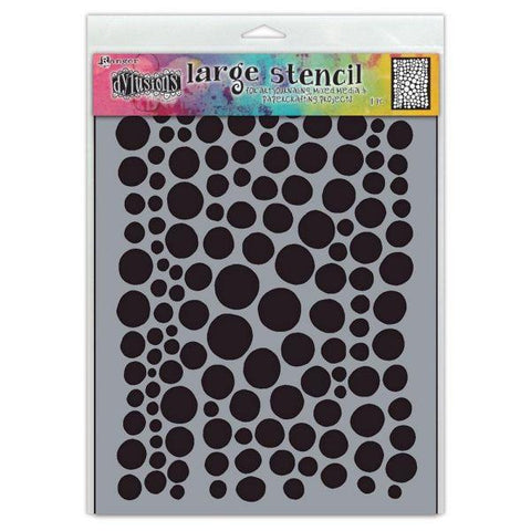 Dylusions Stencil - Large - Drip Drops