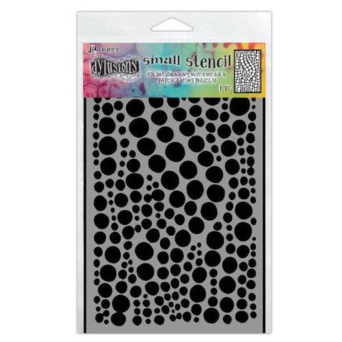 Dylusions Stencil - Small - Drip Drops