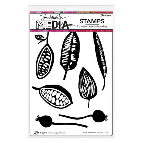 Bold Botanicals - Cling Stamps