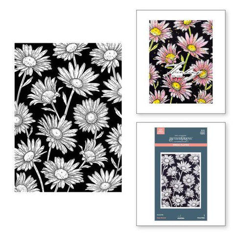 Yana's Daisies Collection - Daisy Shower Press Plate
